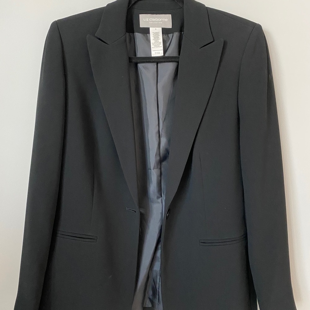 Classic Black Blazer